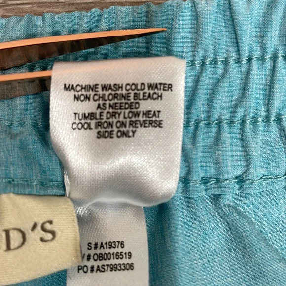 NWOT Appleseed’s Light & Easy Stretch Melange Active Pant Set Grotto Blue XL - Picture 12 of 16
